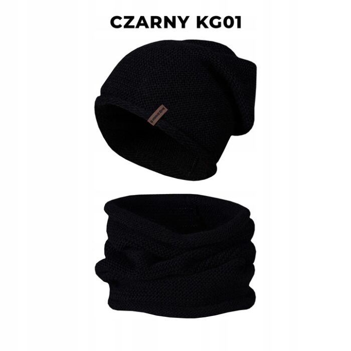 Komplet-zimowy-CZAPKA-KOMIN-damski-kolory-KG01-Rozmiar-uniwersalny