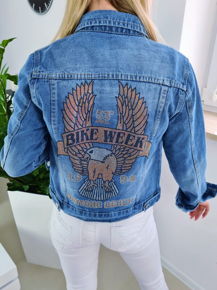 Kurtka Jeansowa Bike Week