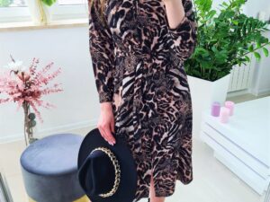 Sukienka Panterka Maxi