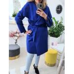 Płaszcz Chabrowy Plus Size z Flauszu - obrazek 4