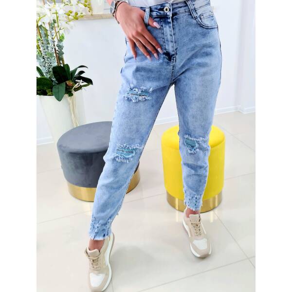 Spodnie jeans z dziurami samanta (1)