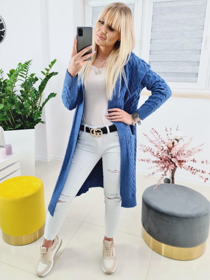 Kardigan z Kapturem Stella Jeans - obrazek 4