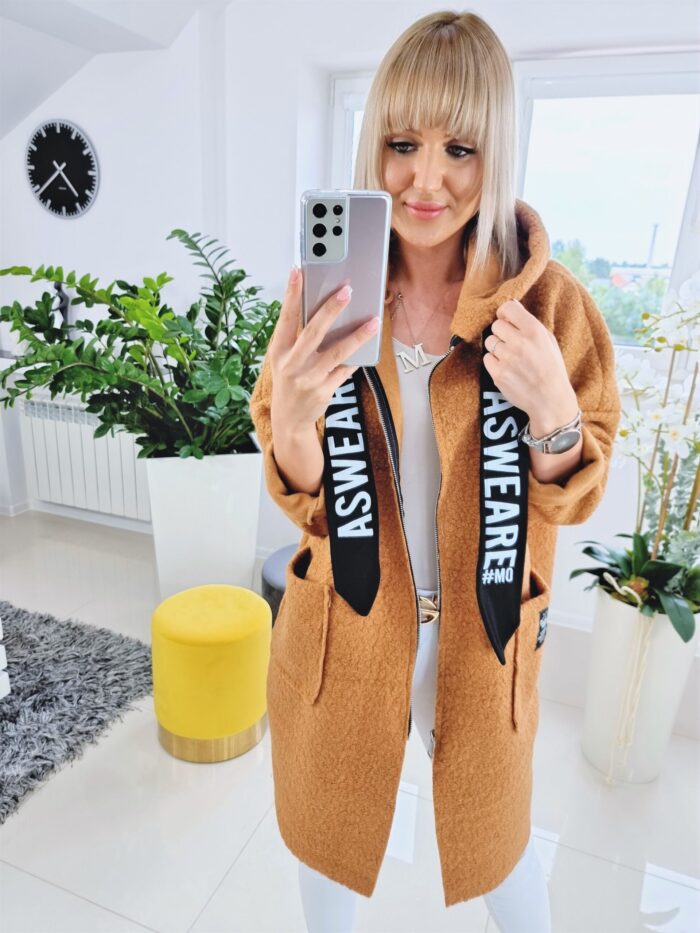 Bluza Długa Asweare Karmelowa