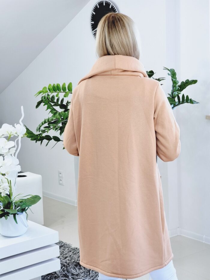 Bluza Z Zamkiem Na Skos Kornelia Karmelowa - obrazek 4