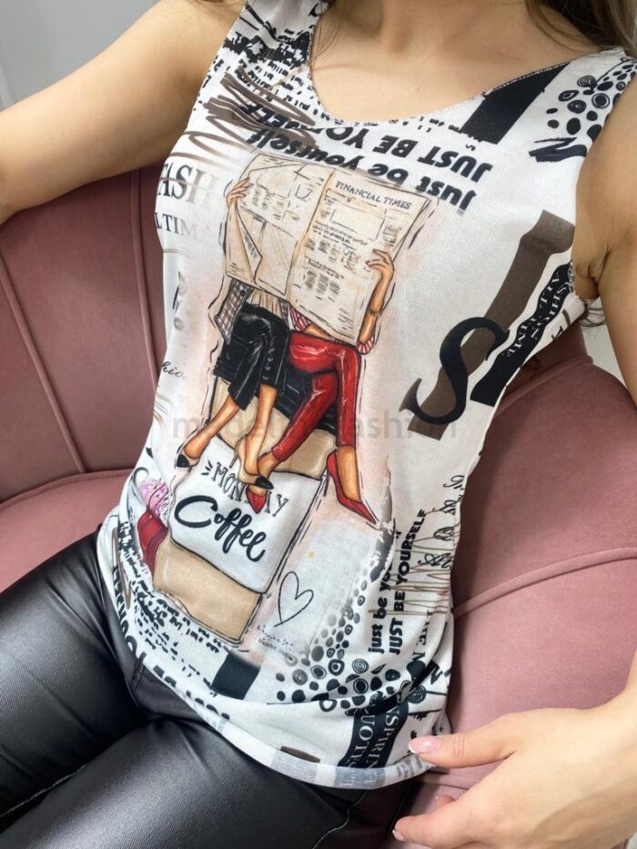 Top Woman Fashion Biały