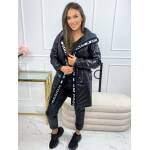 Długa Kurtka Parka Czarna Sm Chianti - obrazek 7