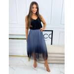 Spódnica Tiulowa Ombre Maxi Jeans - obrazek 7
