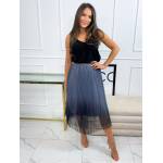 Spódnica Tiulowa Ombre Maxi Jeans - obrazek 3