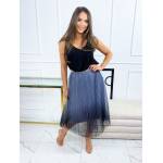 Spódnica Tiulowa Ombre Maxi Jeans