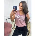 Bluzka Coco Hollywood Brudny Róż