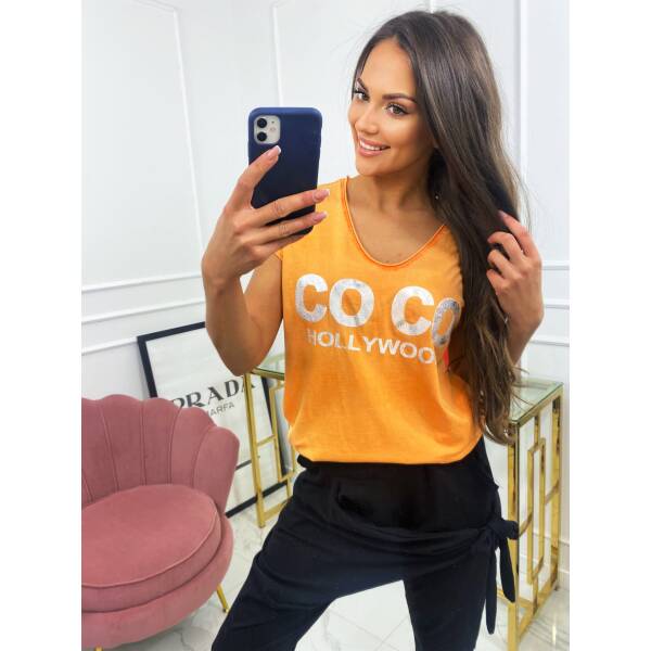 Bluzka Coco Hollywood Pomarańcz