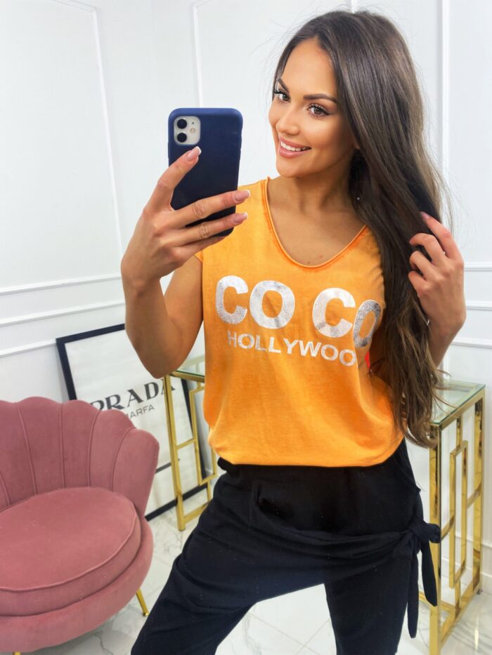 Bluzka Coco Hollywood Pomarańcz