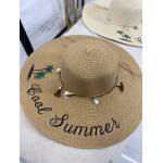 Kapelusz Słomkowy Cool Summer Karmelowy - obrazek 5