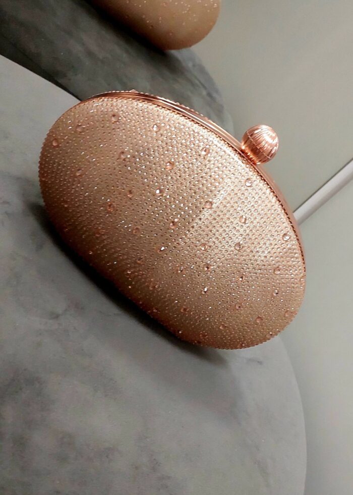 Torebka Wieczorowa Rose Gold