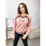 Bluza Icon z Frędzlami Różowa - obrazek 4