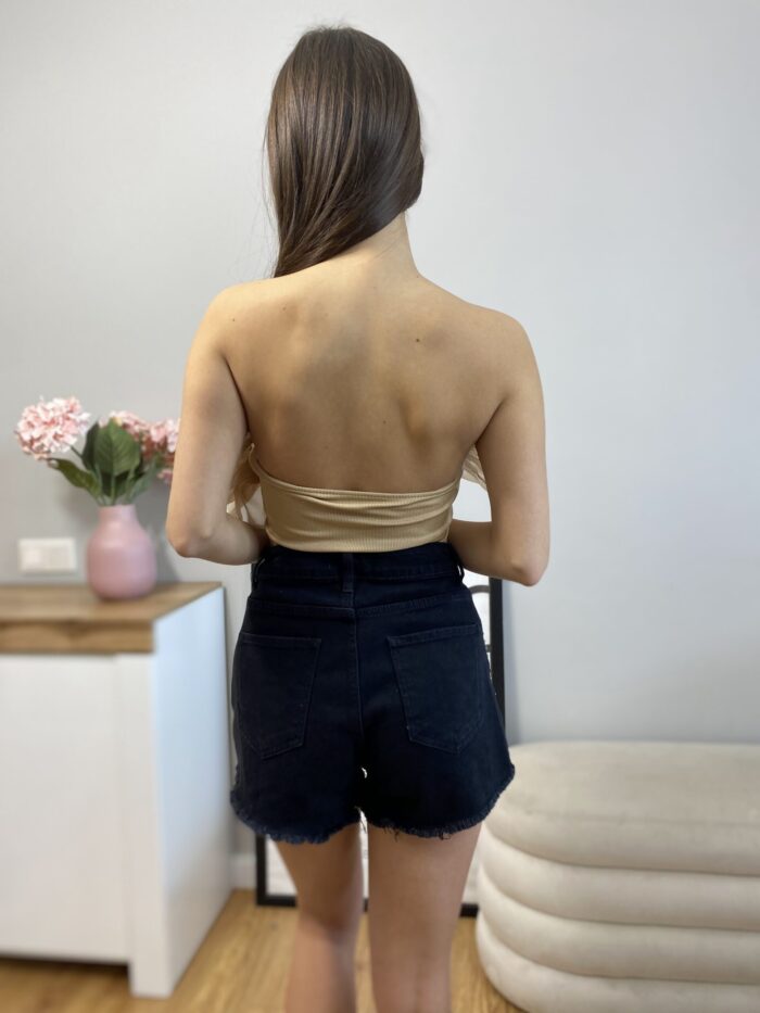 Body z Tiulem Karmelowe Gloi - obrazek 5