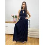 Sukienka Plisowana Maxi Justine Czarna