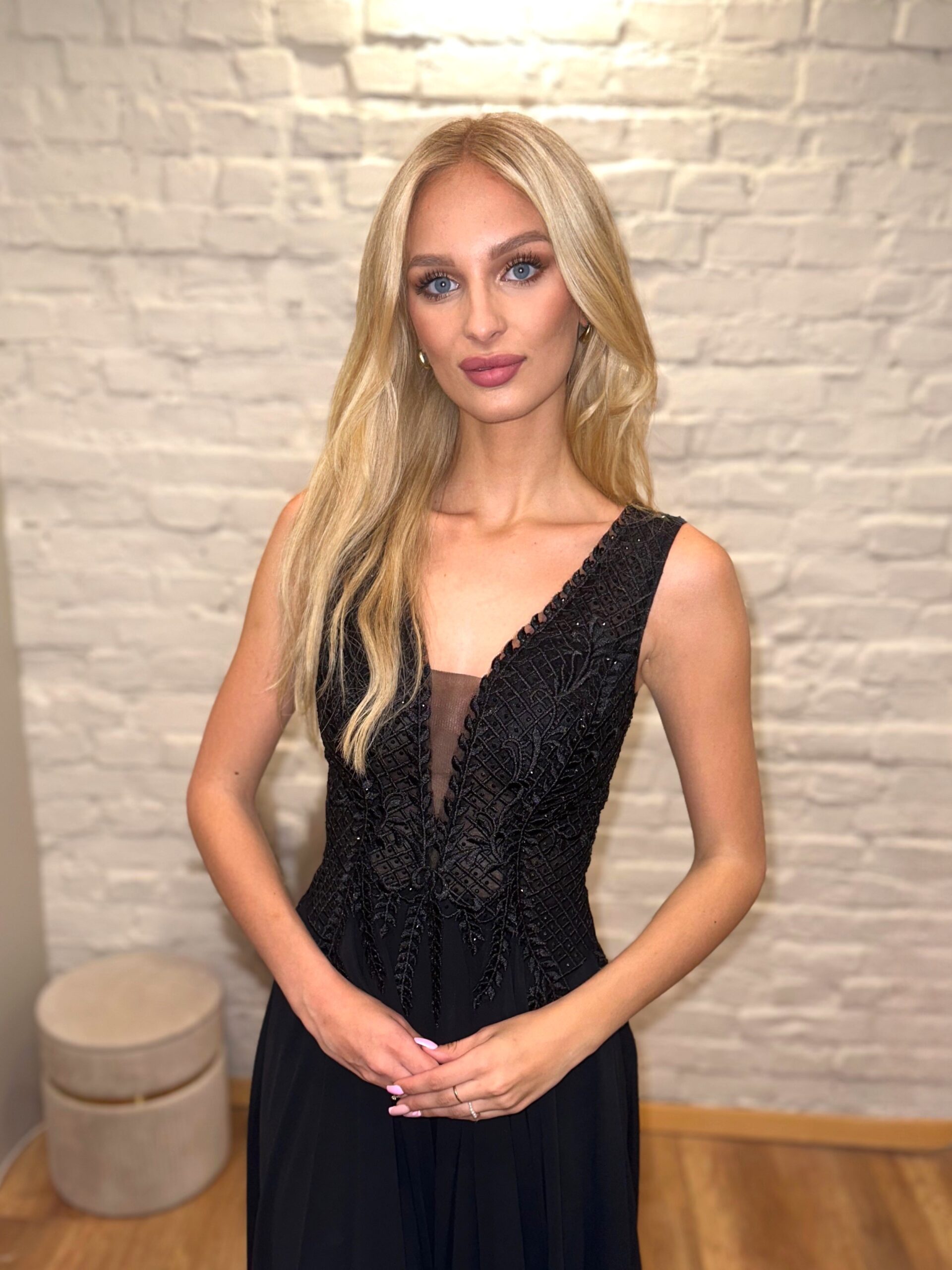Sukienka Queen Maxi Czarna