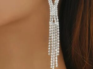 Kolczyki wiszące cyrkonie