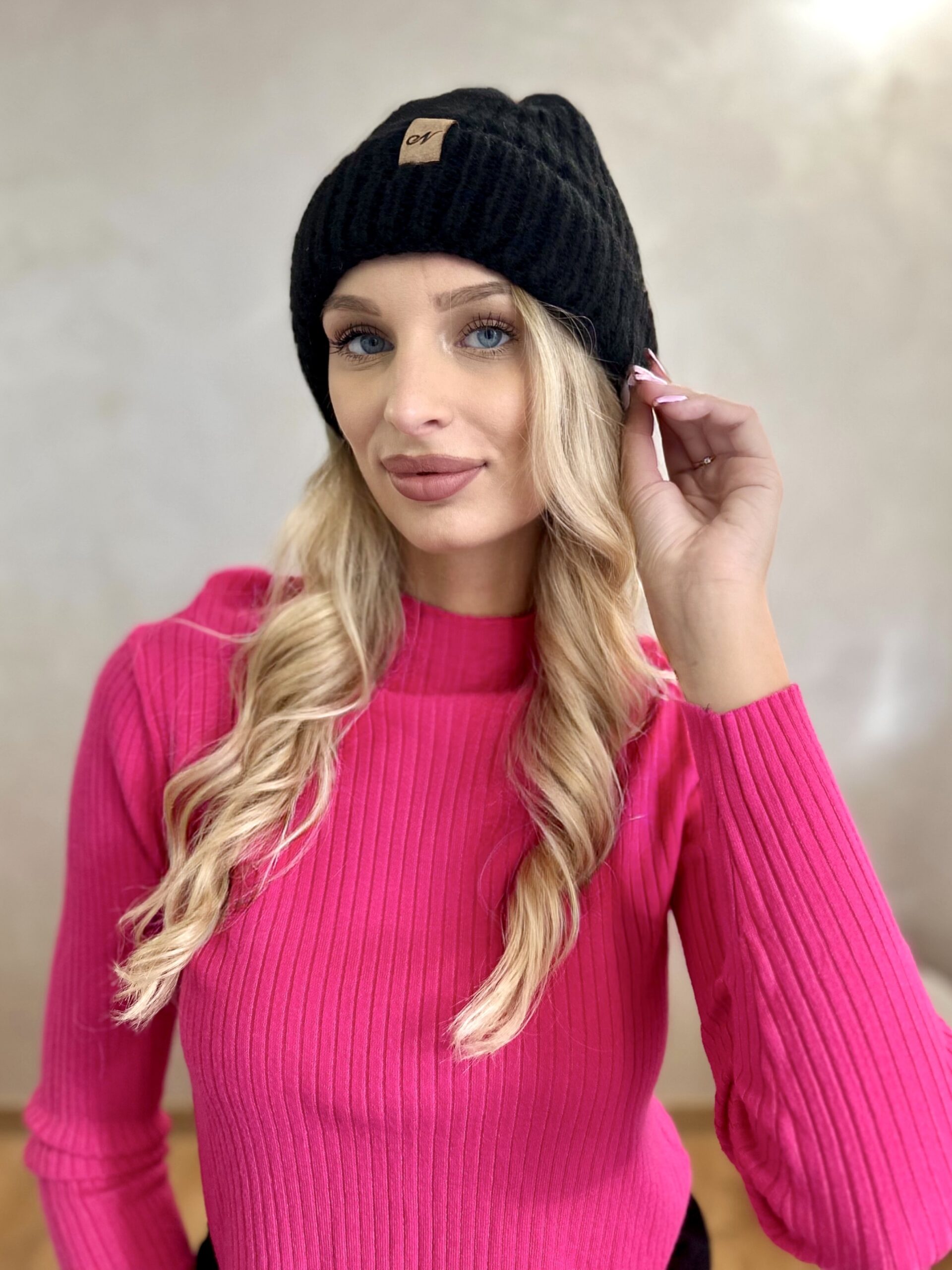 Czapka Zimowa Czarna