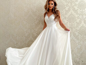 Sukienka Campari Biała Maxi<span> - </span>36/S