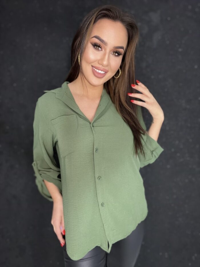 Koszula Savina Z Rękawem Khaki