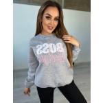 Bluza Dzianinowa Boss Baby Szara - obrazek 2