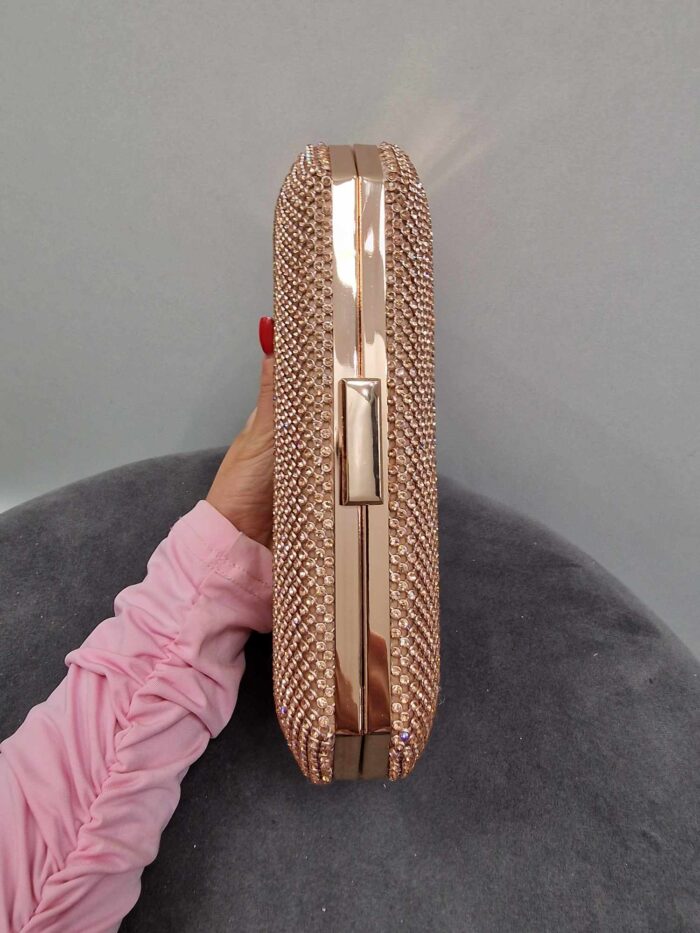 Torebka Wieczorowa Rose Gold Rubi - Image 2