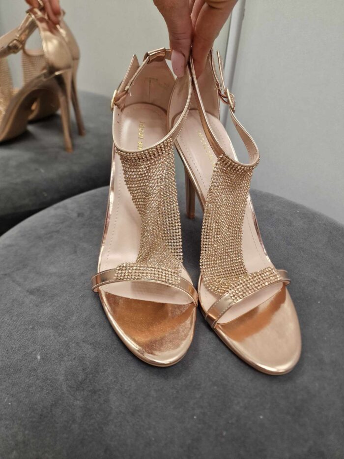 Szpilki Złote Ideal Rose Gold