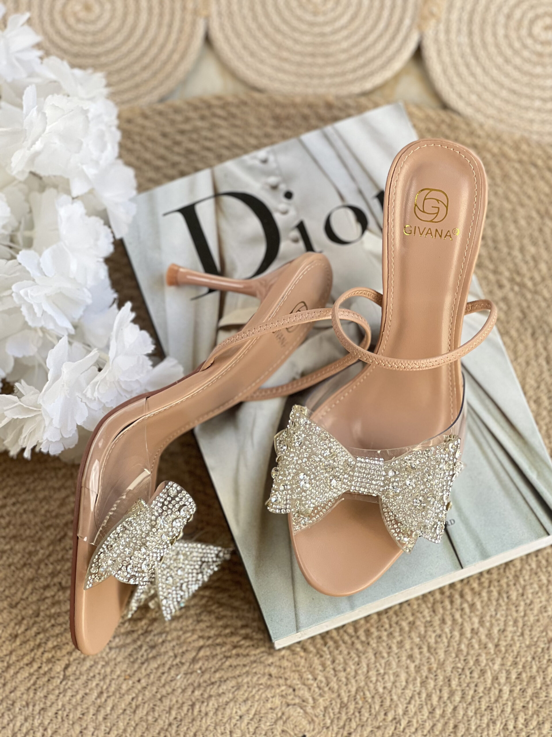 klapki z kokardą hit