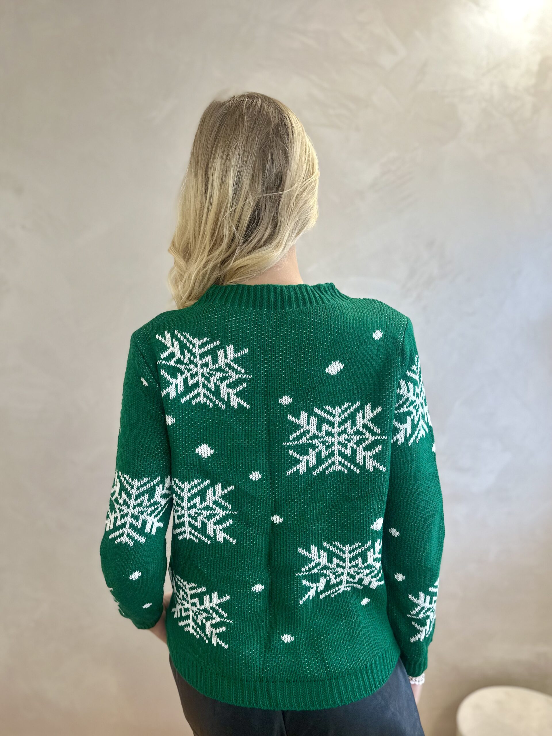 Sweterek Merry Christmas Renifer Zielony 7 Sweterek Merry Christmas Renifer Zielony - obrazek 7