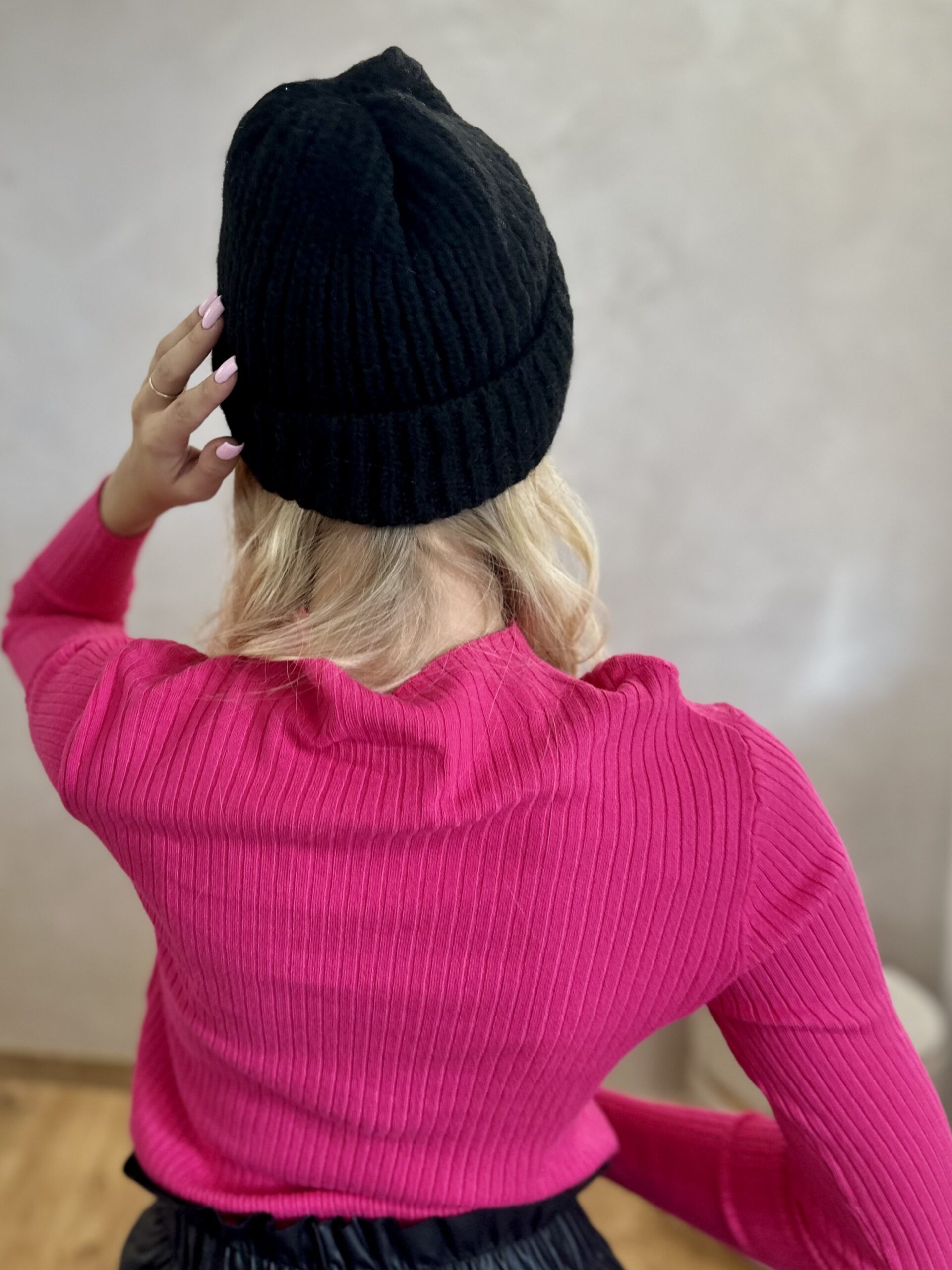 Czapka Zimowa Czarna 5 Czapka Zimowa Czarna - Image 5