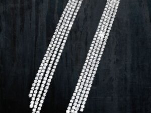 Kolczyki Wiszące Srebrne Długie na Studniówkę