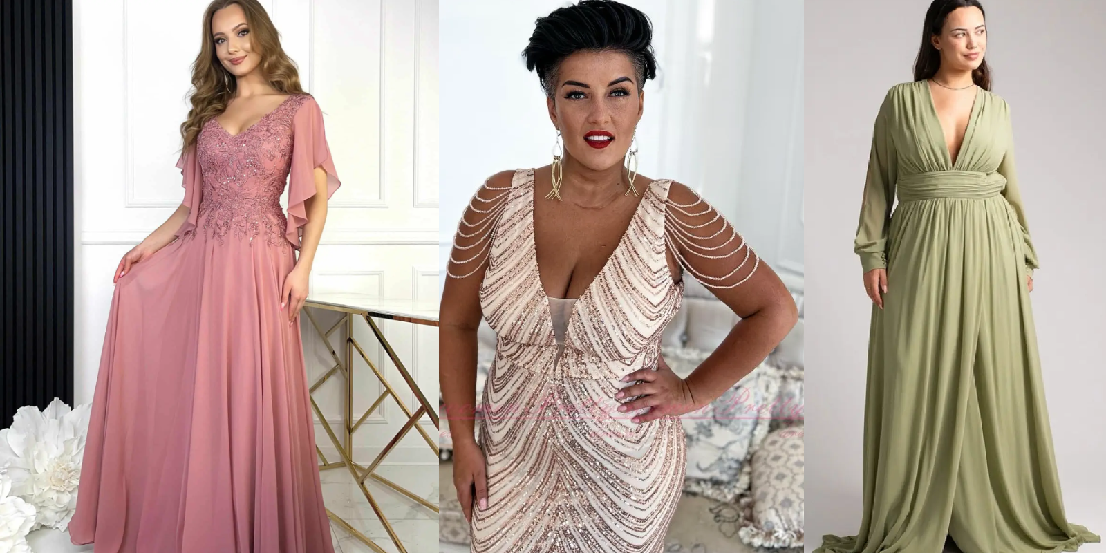 Sukienki wieczorowe Plus Size