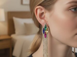 Kolczyki Wiszące Srebrne