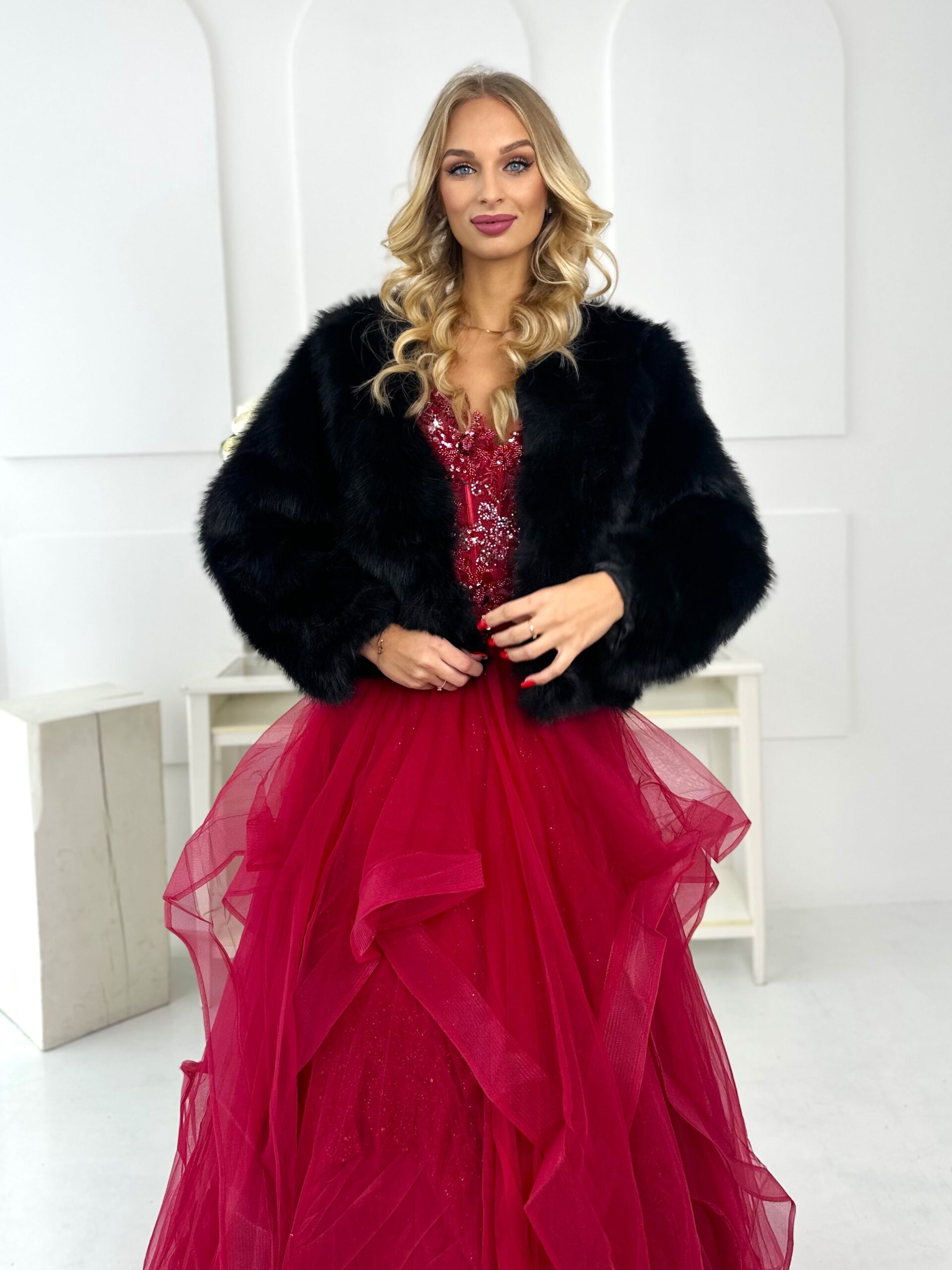 Futerko Krótkie Czarne