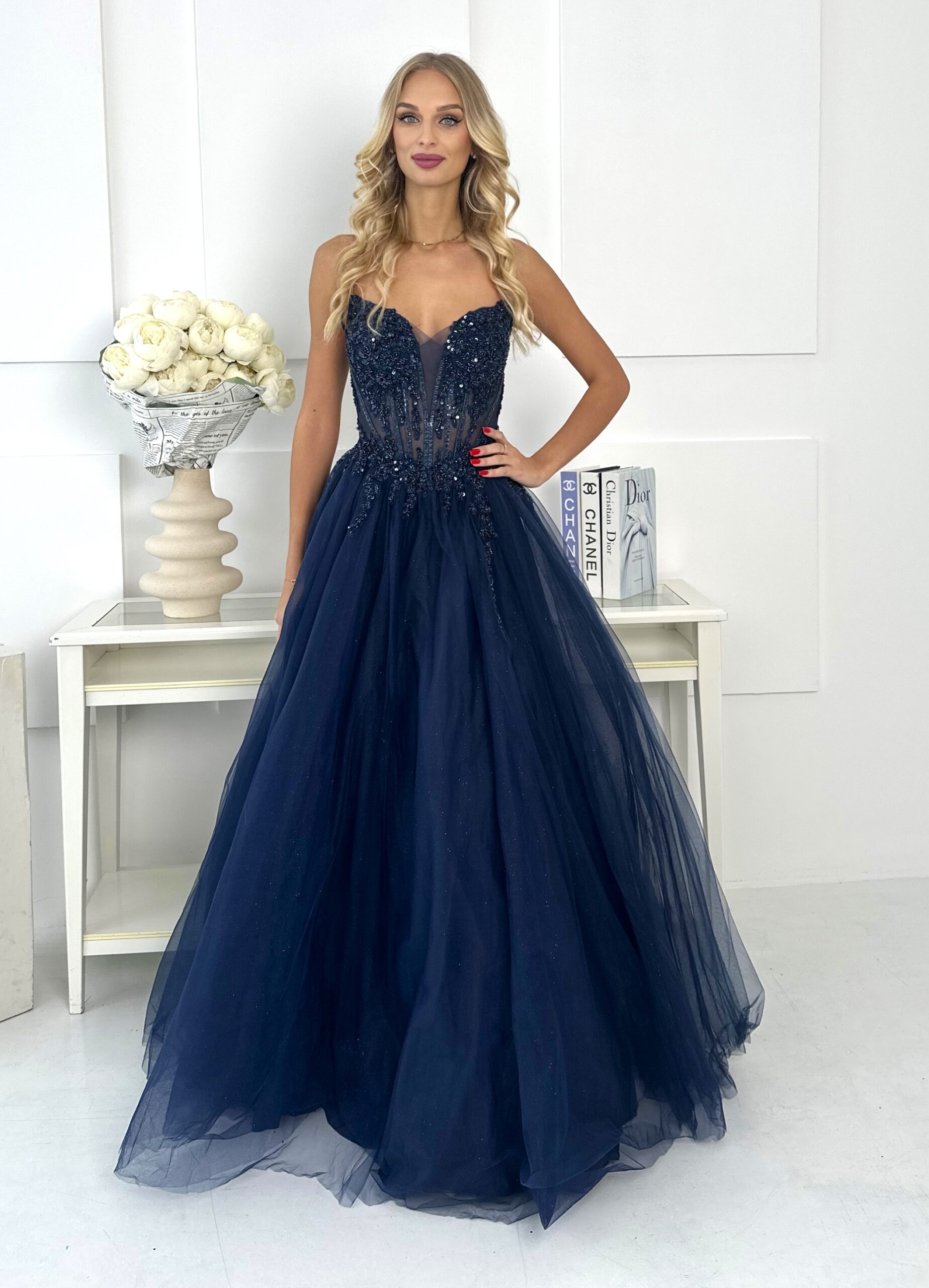 Sukienka Tiulowa Gorsetowa Tiramisu 5 Sukienka Tiulowa Gorsetowa Tiramisu - obrazek 5