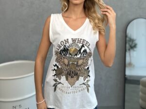 Bluzka Iron Wheel Biała