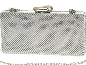 Torebka Wieczorowa Srebrna Viva