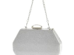 Torebka Wieczorowa Srebrna Perry