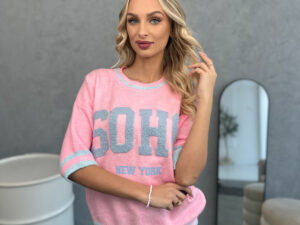 Sweter Soho Różowy