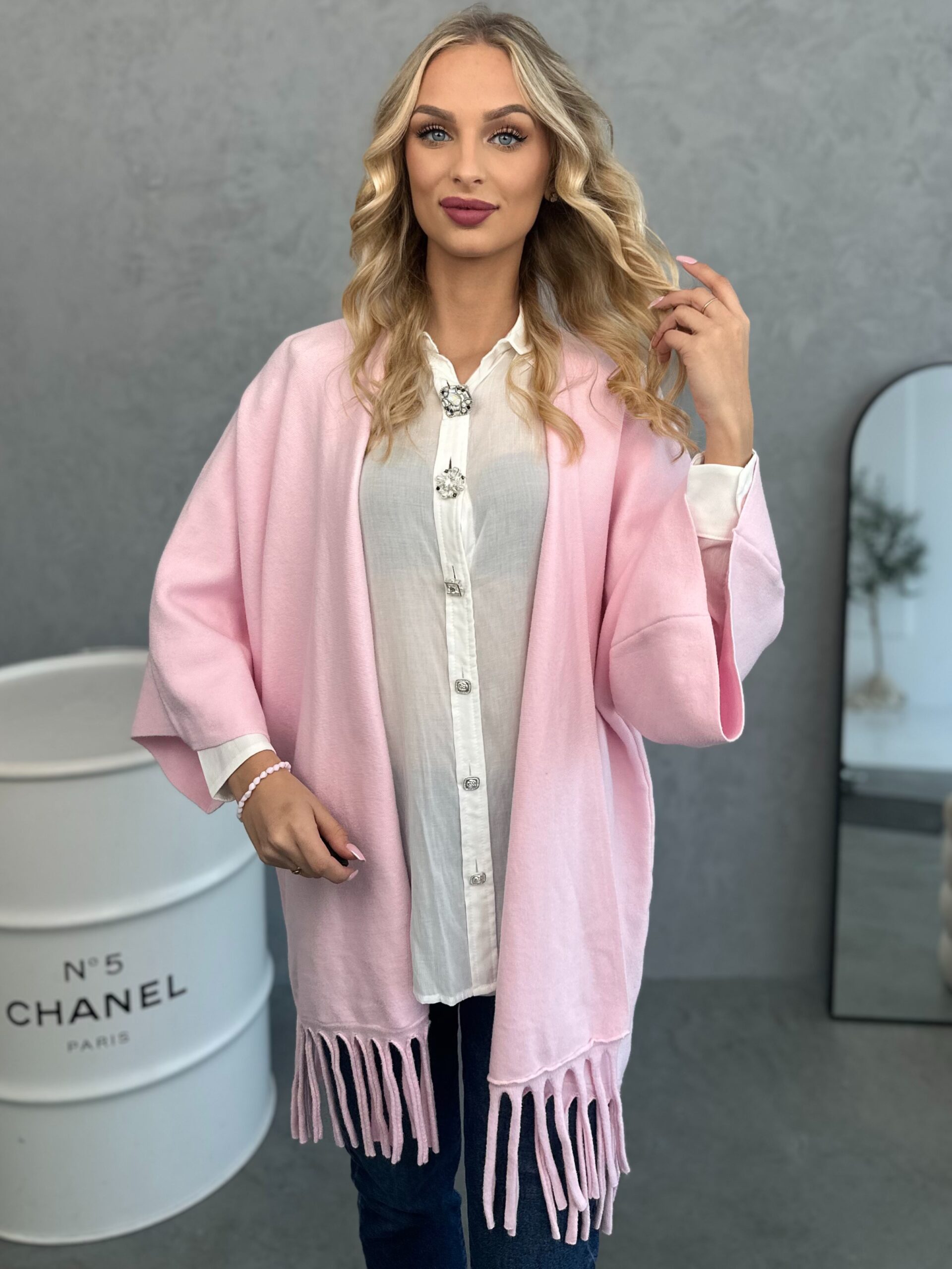 Narzutka Pudrowy Róż Anna