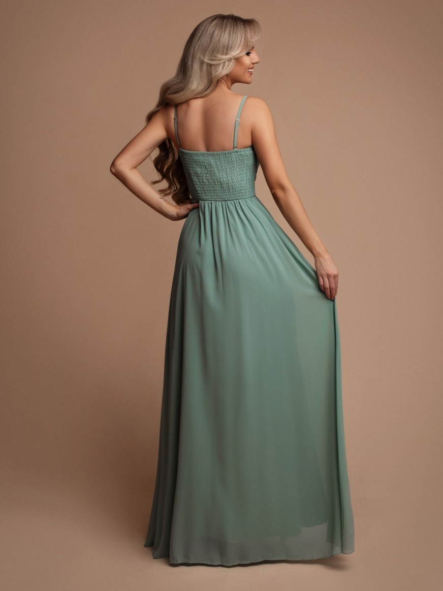 Sukienka Maxi Arley Szałwia