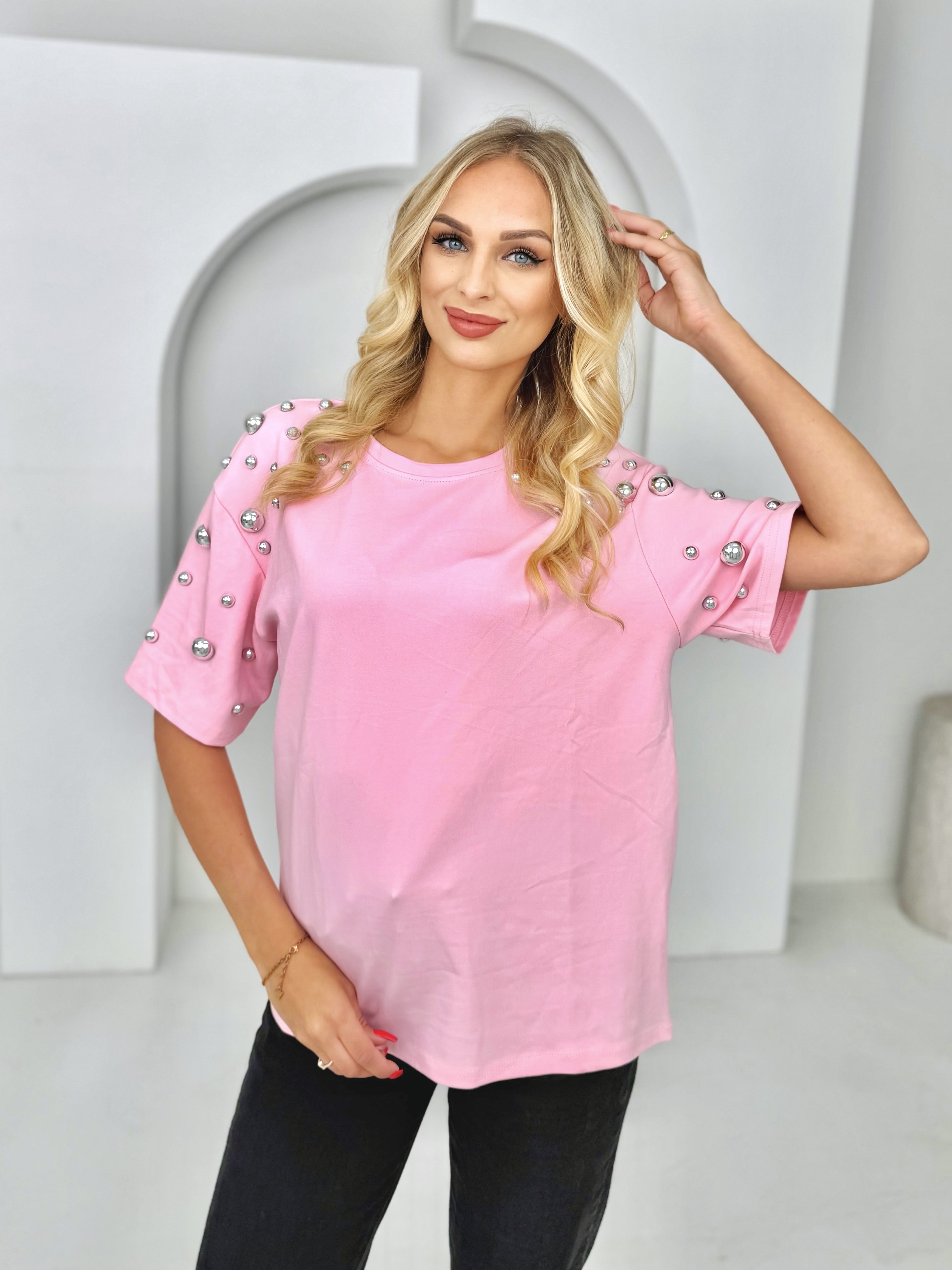 Bluzka Fuksja Alona 3 Bluzka Fuksja Alona - obrazek 3